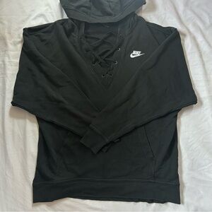 Nike Lace-Up Sweatshirt